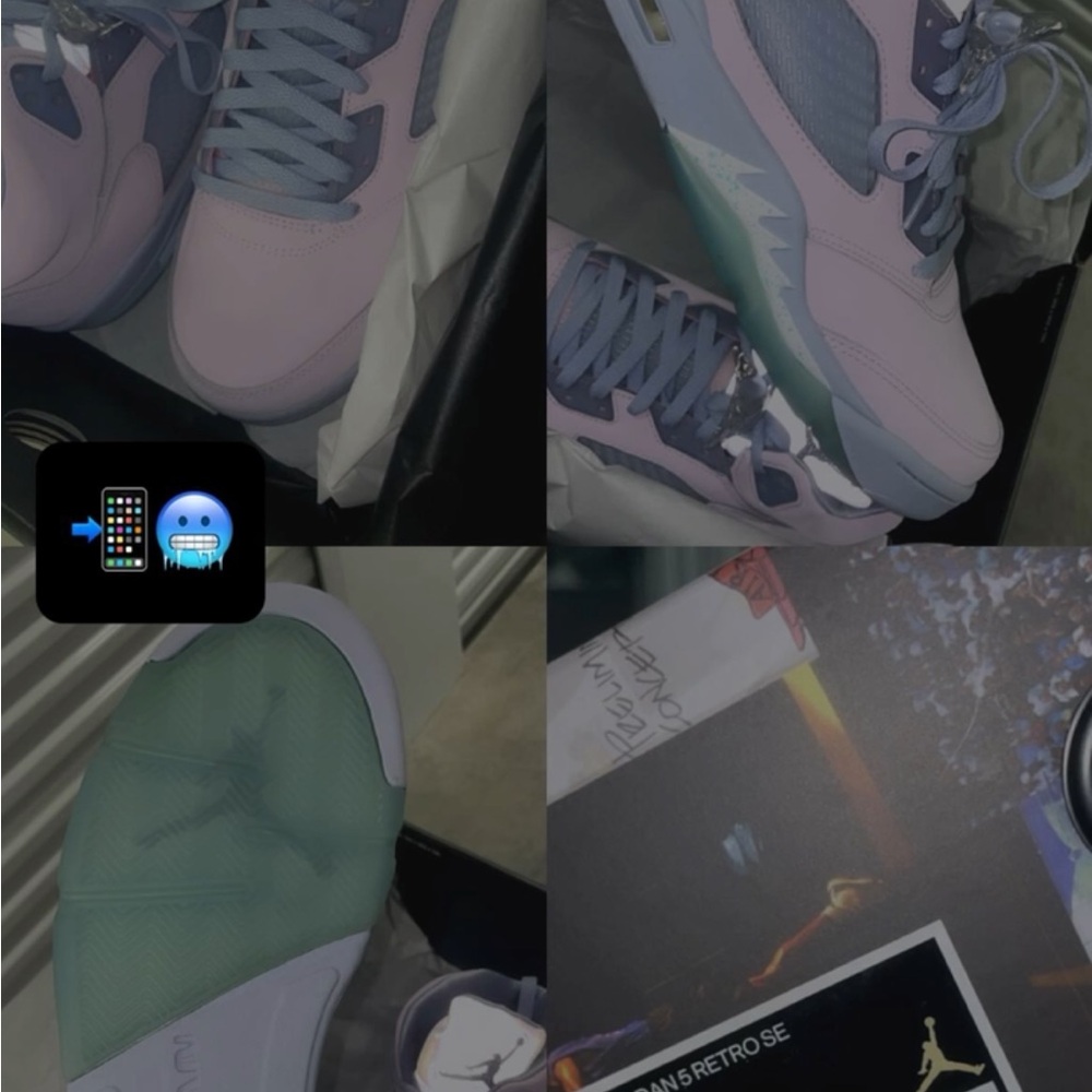 Mens Jordan 5 Easter Pink